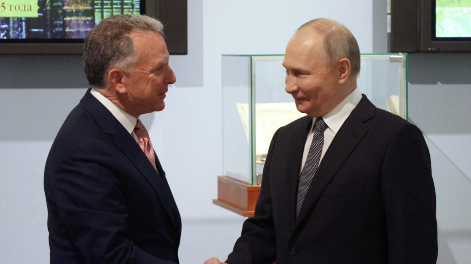 Terminato l'incontro tra Putin e Witkoff a San Pietroburgo