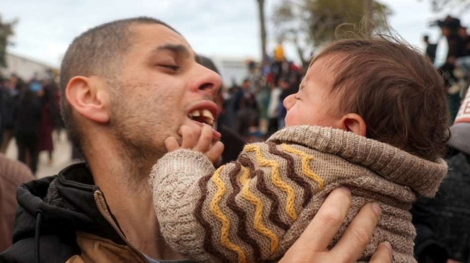 Des prisonniers tout juste lib&eacute;r&eacute;s retrouvent Gaza d&eacute;truite par la guerre