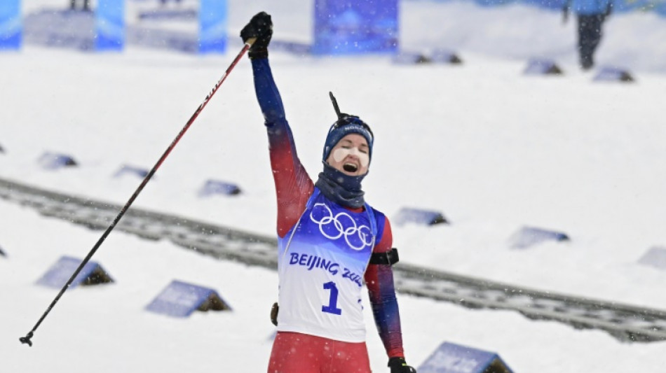 JO-2022/Biathlon: troisi&egrave;me titre pour la Norv&eacute;gienne Roeiseland, en or sur la poursuite