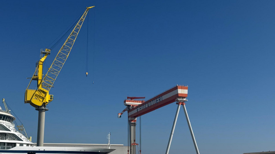  Cordoglio Fincantieri per operaio morto, 'vicina a famiglie e lavoratori' 