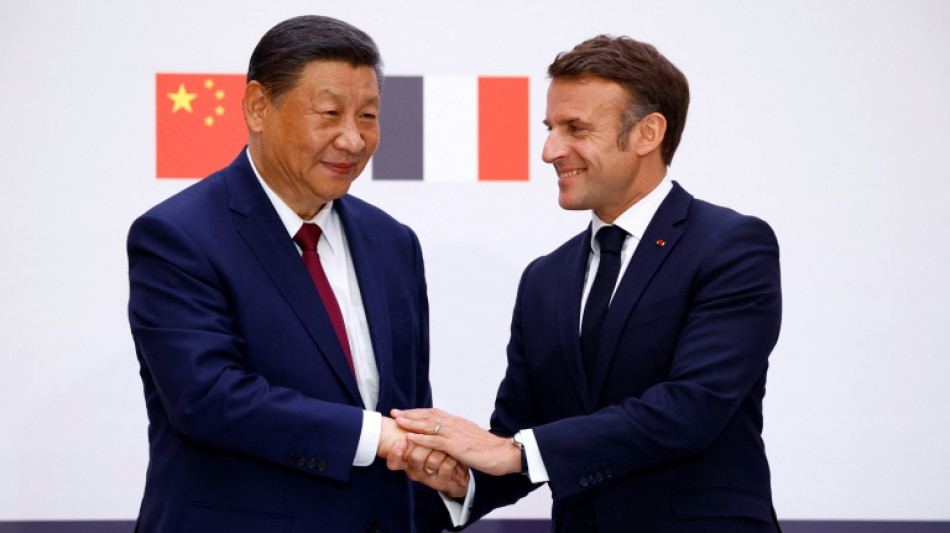 Macron dankt Xi für die Unterstützung eines "olympischen Friedens"
