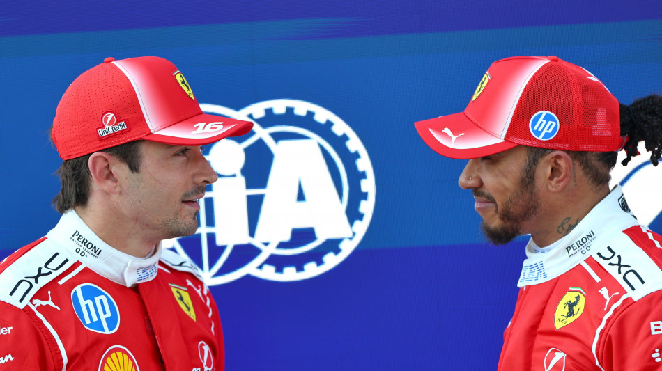  F1: Leclerc "finalmente un weekend senza intoppi, la prima fila va bene" 