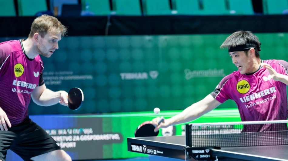  Tischtennis-EM: Deutsche Doppel spielen um Medaillen 