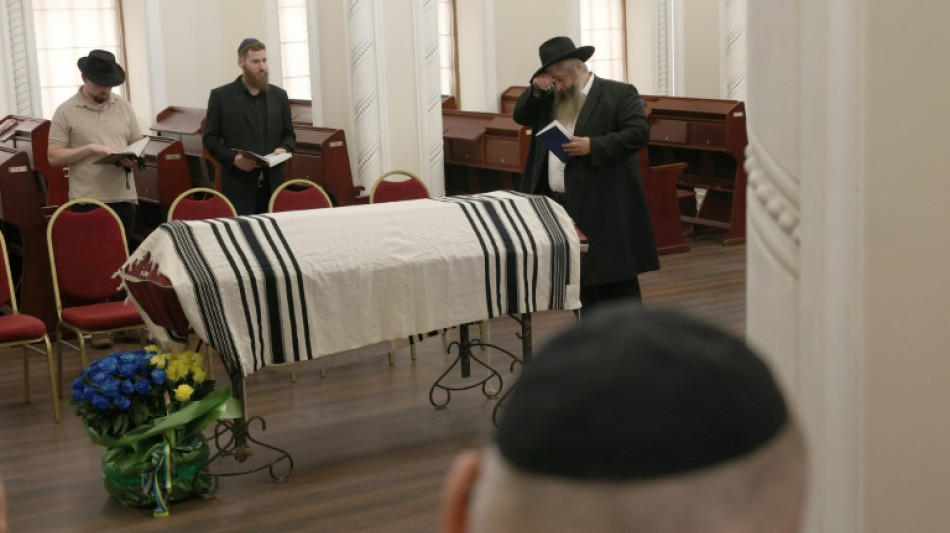 Ukraine: le grand rabbin enterre son fils, tu&eacute; sur le front