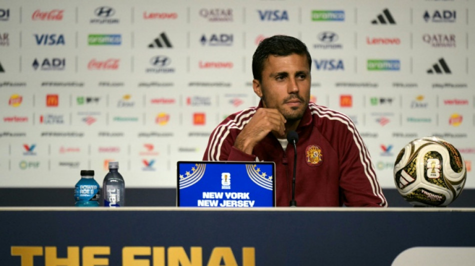  Finale du Mondial: "nous devons avoir plus envie de gagner que peur de perdre" dit l'Espagnol Rodri 