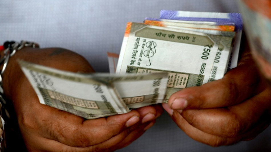 Indian rupee falls to new low on Fed action, inflation fears