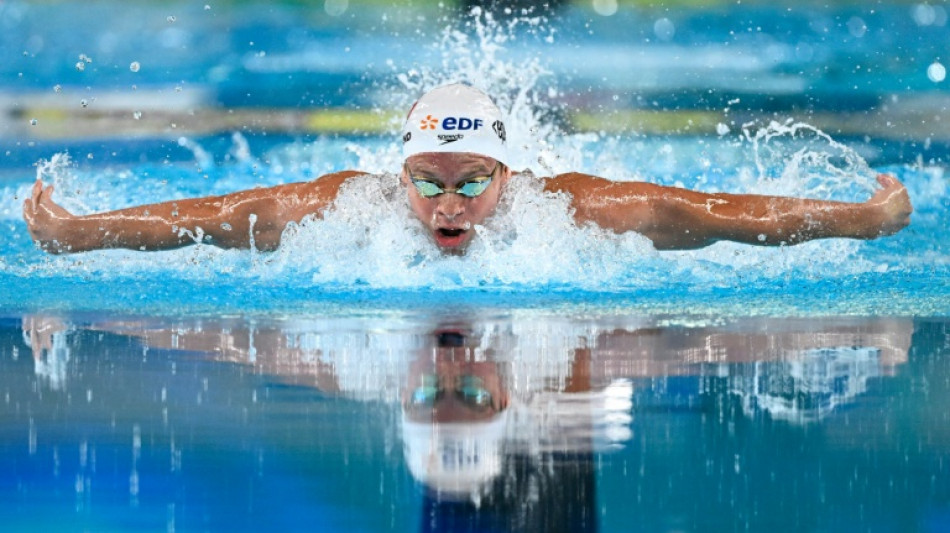  Marchand wins 200m butterfly for first Euros gold 