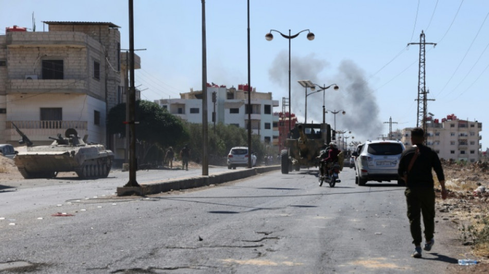 Israel bombardea la ciudad de mayoría drusa en Siria donde entraron las fuerzas gubernamentales