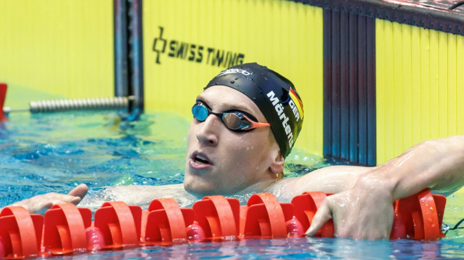  Schwimm-EM: M&auml;rtens holt mit Staffel erste Becken-Medaille 