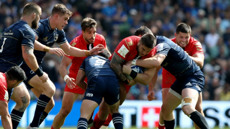 Rugby: Toulouse éliminé en demi-finale de la Coupe d'Europe par le Leinster (40-17)