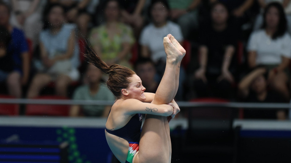 Mondiali tuffi: Chiara Pellacani bronzo nel trampolino 3m