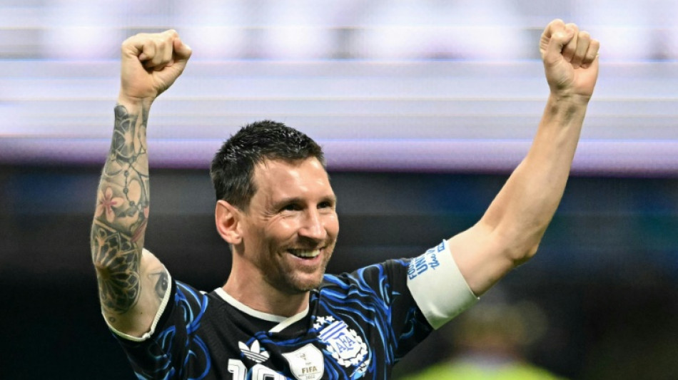  Lionel Messi, her&oacute;i das maiores alegrias da Argentina 