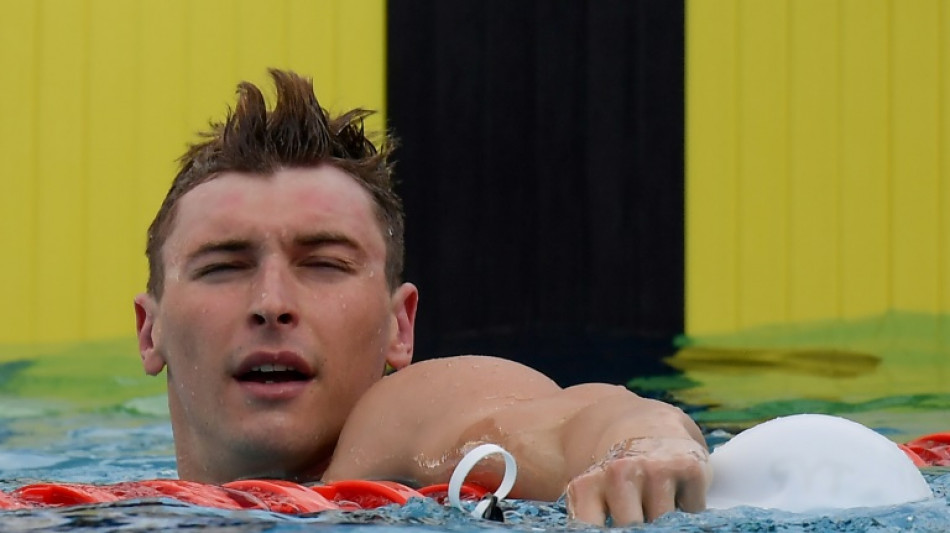 Euro de natation: Grousset m&eacute;daill&eacute; d'argent sur le 50 m papillon  
