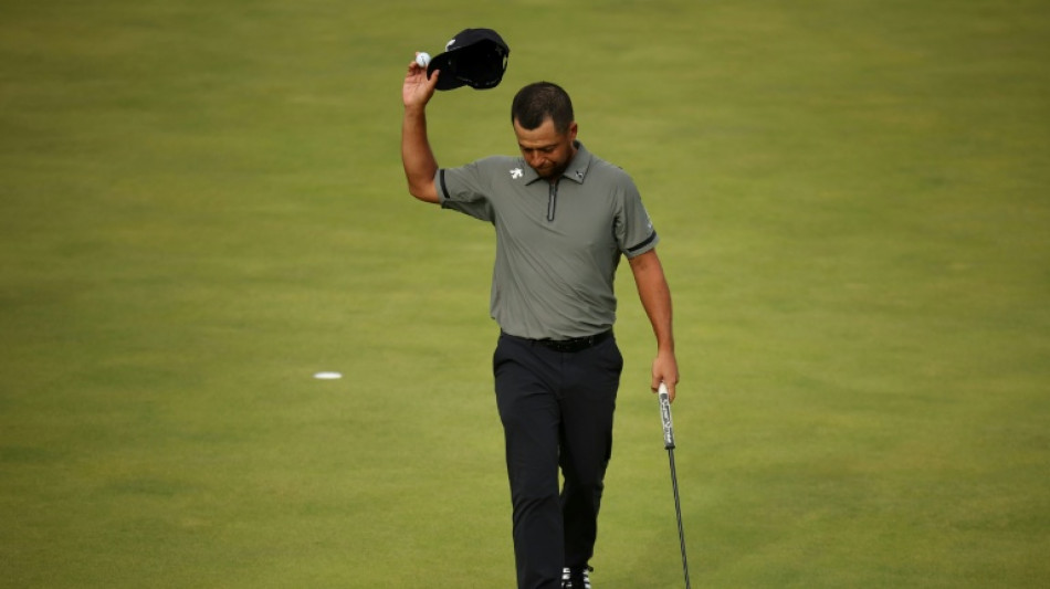 Schauffele jumps into share of second in Japan