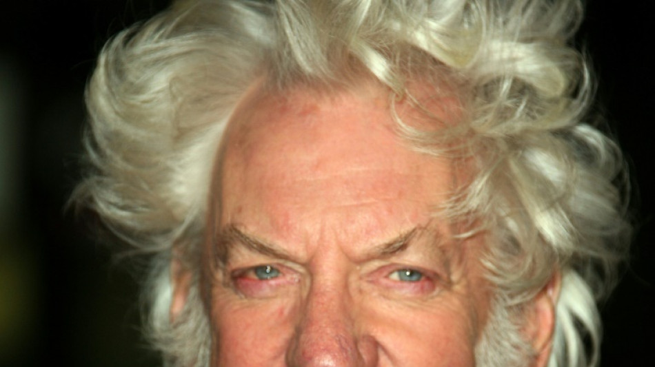Donald Sutherland, g&eacute;ant-cam&eacute;l&eacute;on venu du Canada 