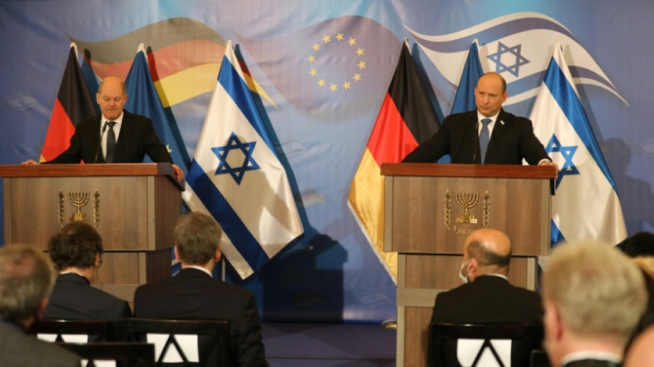 Scholz und Bennett fordern gemeinsam Waffenstillstand in Ukraine