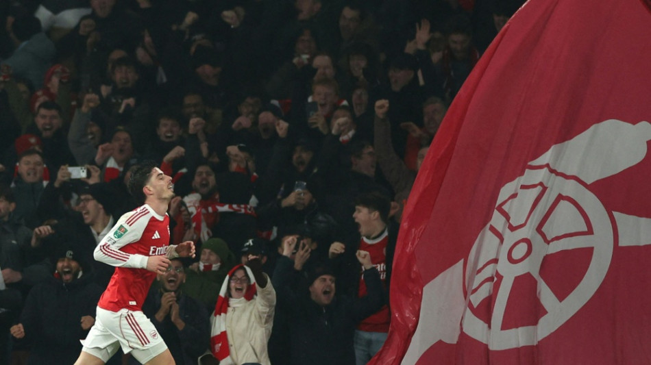  Havertz trifft sp&auml;t: Arsenal im League-Cup-Finale 