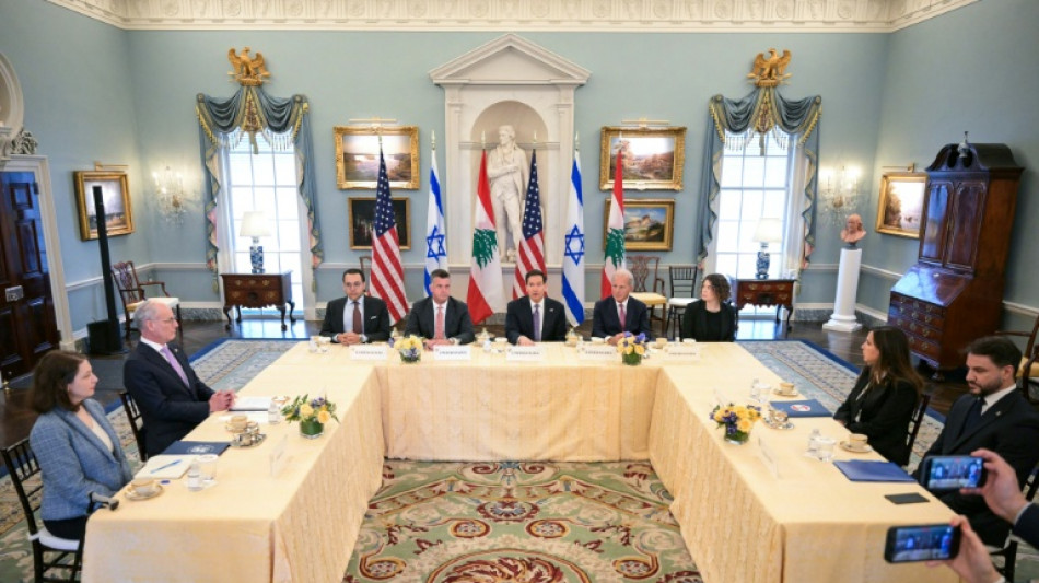  Dritte Gespr&auml;chsrunde zwischen Israel und Libanon in Washington 