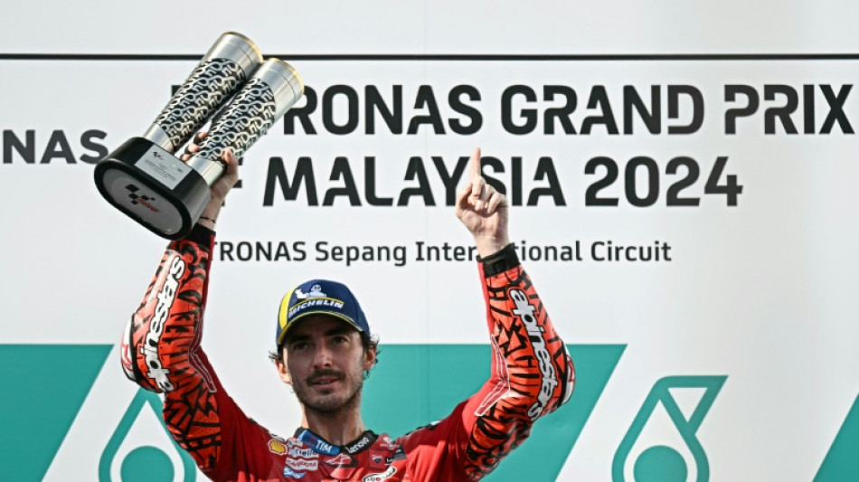 MotoGP: la r&eacute;action d'orgueil de Bagnaia, Martin proche du titre
