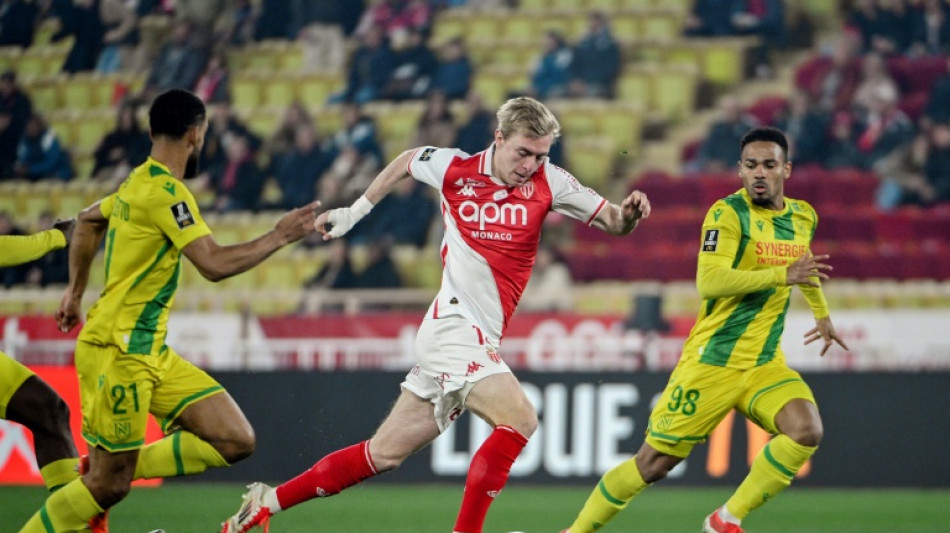 Ligue 1: Monaco atomise Nantes et pr&eacute;pare bien son d&eacute;placement &agrave; Lisbonne