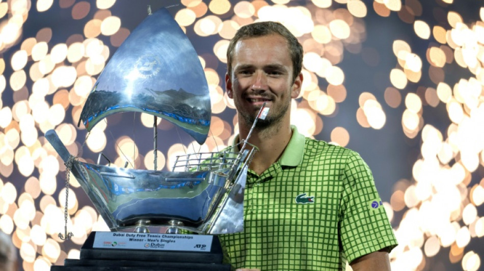 Medvedev wins Dubai title as Griekspoor withdraws