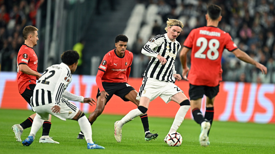  Europa League: Juventus-Rennes 2-2 