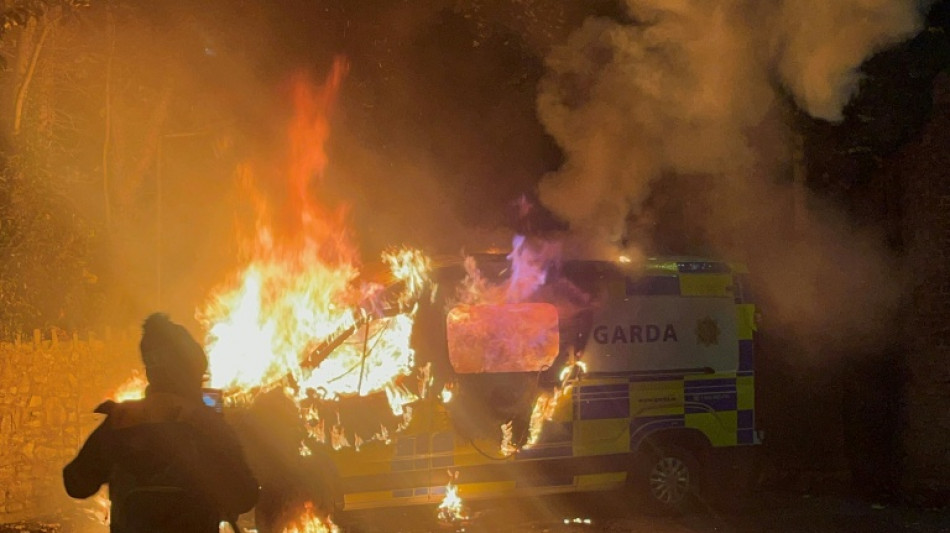 "Gewaltsame" Proteste vor Hotel f&uuml;r Asylsuchende in Irland - sechs Menschen festgenommen