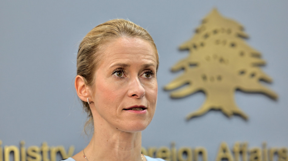  Kallas, 'pronta la nuova missione Ue in Libano, non sostituir&agrave; Unifil' 