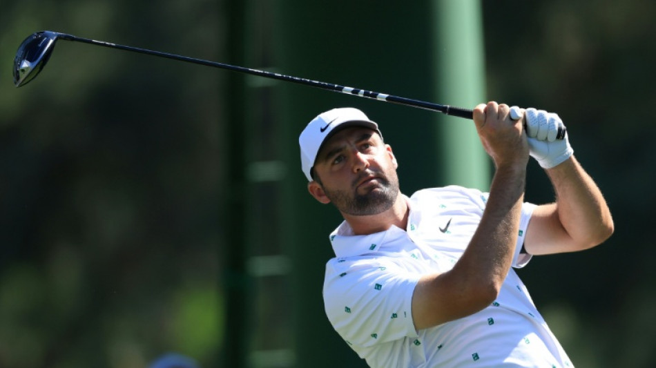  Two-time champ Scheffler surges up Masters leaderboard 