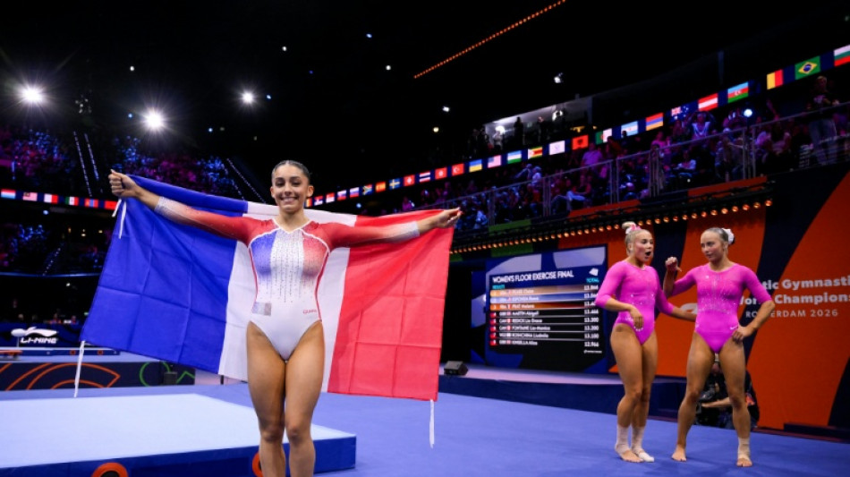  Mondiaux de gym: Ma&iuml;ana Prat, 16 ans, m&eacute;daill&eacute;e de bronze au sol 