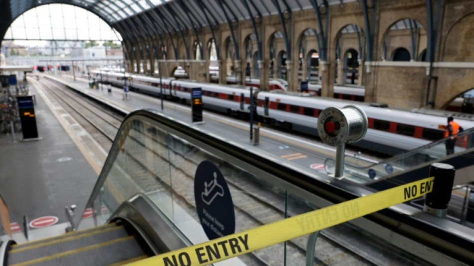 Royaume-Uni: nouvelle gr&egrave;ve de trains en pleine crise du pouvoir d'achat
