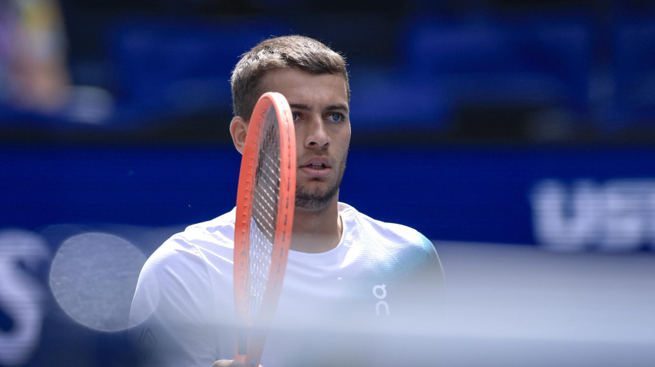  Tennis: Cobolli agli ottavi a Vienna, battuto Dimitrov 
