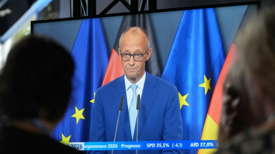  Wahlfiasko f&uuml;r Merz: W&auml;hler strafen CDU ab - Kanzler h&auml;lt an Reformen fest 
