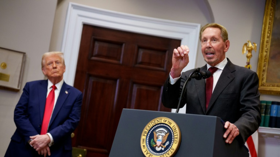Avec la b&eacute;n&eacute;diction de Trump, le trublion de la tech Larry Ellison revient au centre du jeu