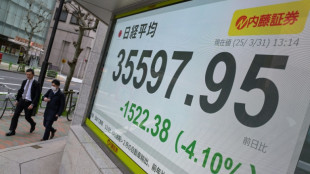 Japan leads hefty global stock market losses on tariff fears