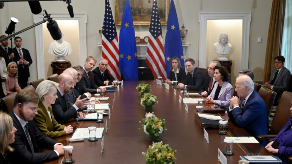 EU und USA bekräftigen bei Gipfeltreffen Beistand für Israel und die Ukraine