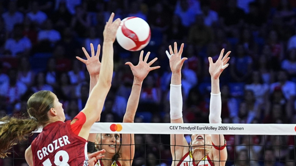  Volleyball-EM: Deutschland scheitert im Viertelfinale   