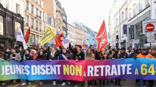 Zweiter gro&szlig;er Protesttag gegen Rentenreform in Frankreich