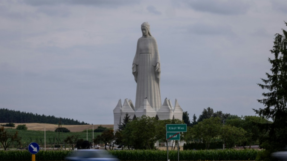  Polish village puts faith in Europe's tallest Virgin Mary statue 