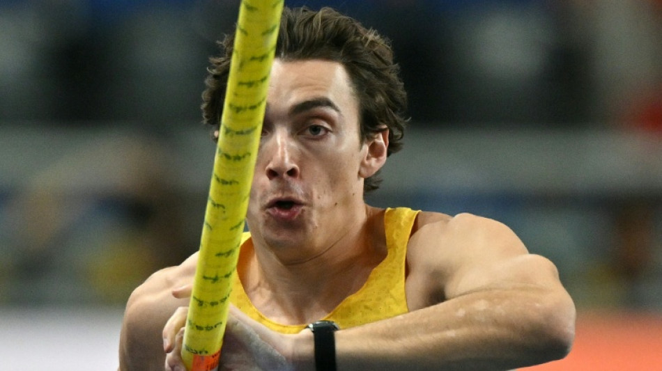  Sweden's Duplantis wins fourth world indoor pole vault title 