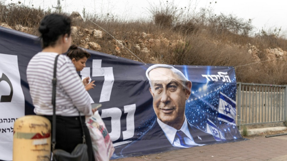  Netanyahu, rivals trade attacks over Iran as clock counts down to Israel vote 