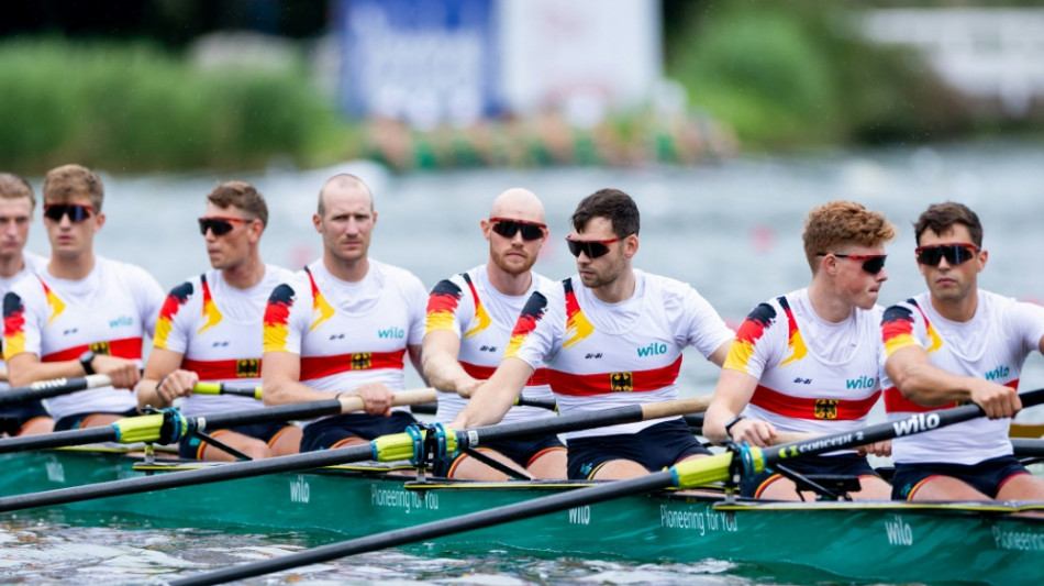  Rang vier: Achter verpasst Medaille bei der Ruder-WM 