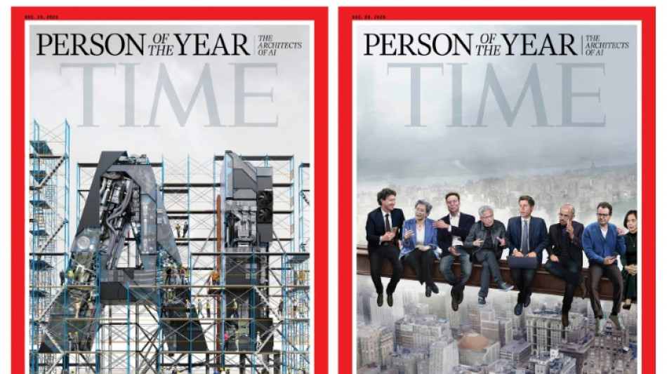  Los "arquitectos de la IA", personalidad del año según la revista Time 