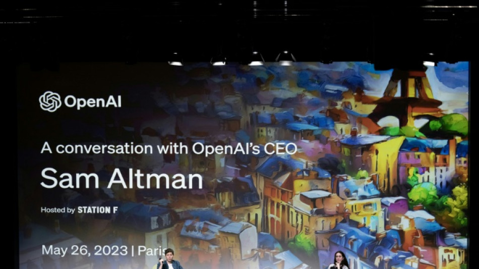 A Paris, le cr&eacute;ateur de ChatGPT plaide pour "un juste &eacute;quilibre" entre r&eacute;gulation et innovation