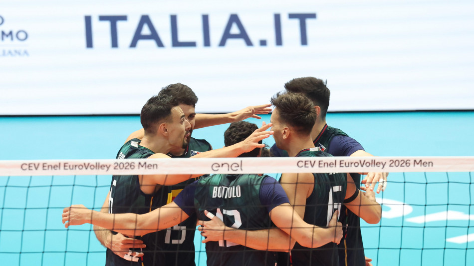  EuroVolley: quarta vittoria per l'Italia, batte anche la Repubblica Ceca 