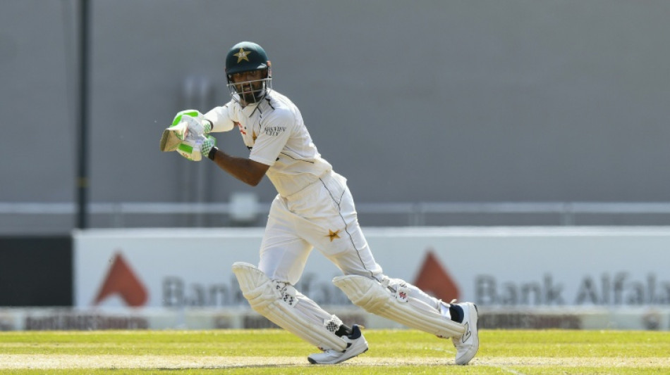  Masood leads Pakistan to 199-3 against West Indies 