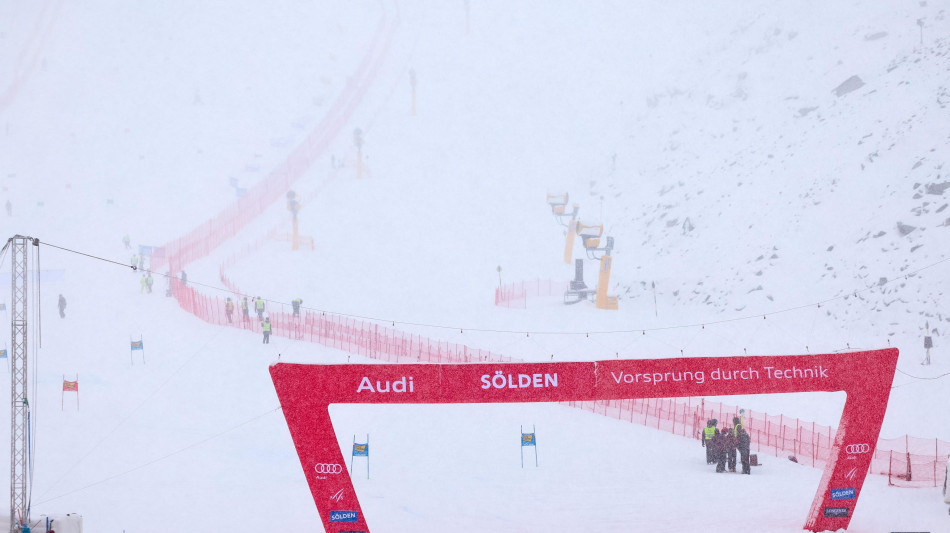  Sci: a Soelden lavori sul ghiacciaio, la sciata in pista di domani cancellata 