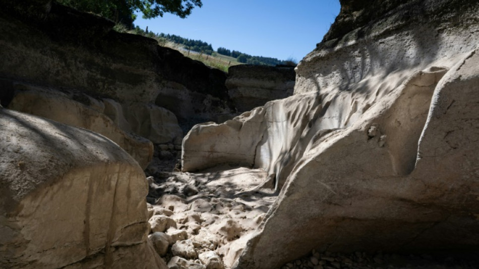  "C'est lunaire": dans le Haut-Doubs en pleine s&eacute;cheresse, la rivi&egrave;re a disparu 