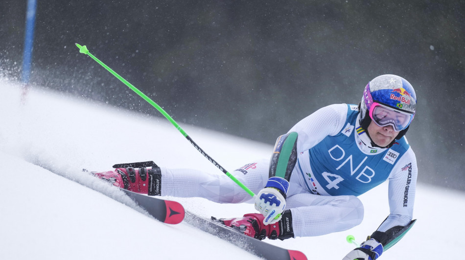 Cdm: gigante Lillehammer e coppa al brasiliano Pinheiro Braathen