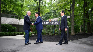 USA, Japan und Südkorea üben mit Dreier-Gipfel in Camp David Schulterschluss